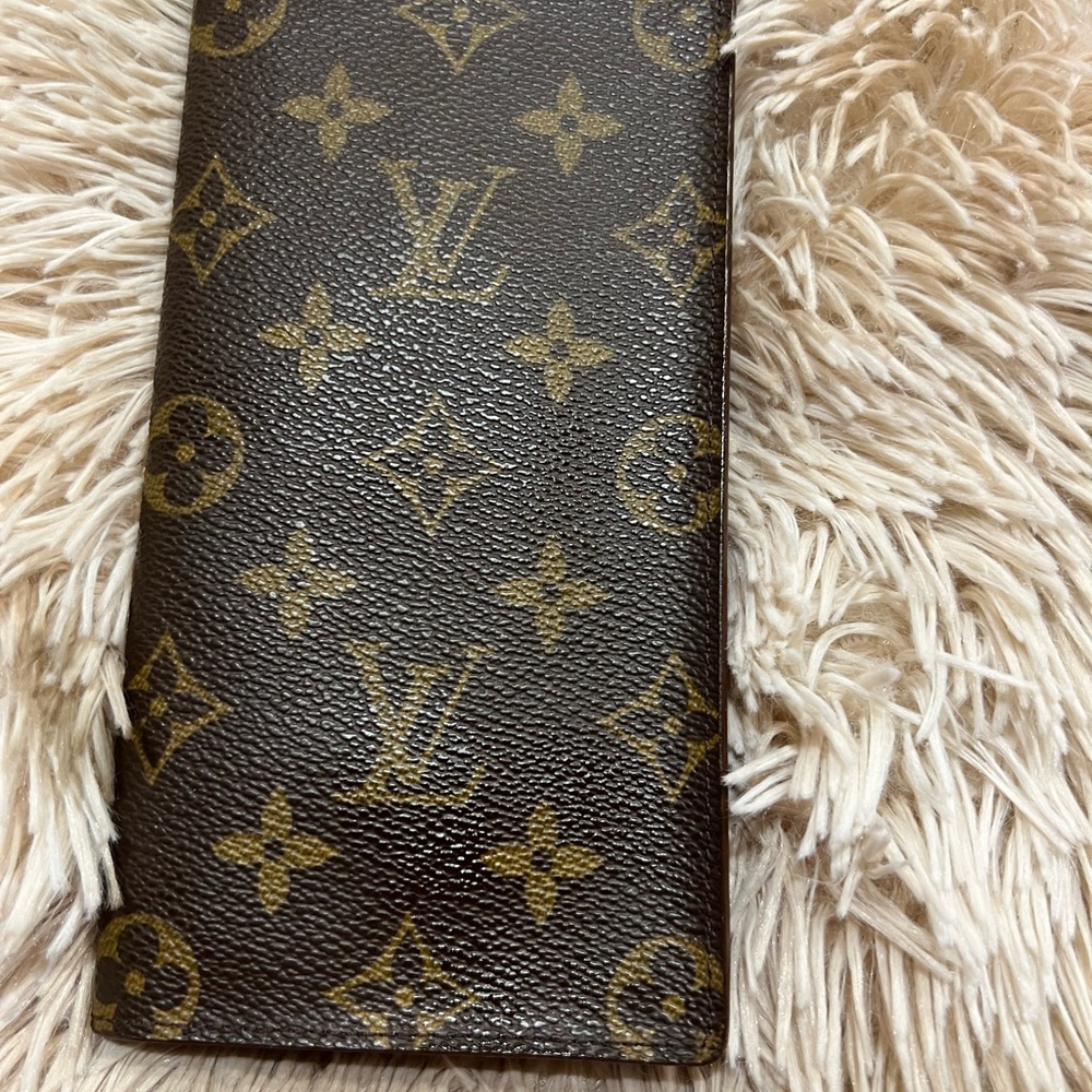 Authentic Vintage Louis Vuitton Monogram Canvas Wallet Card Holder and bag